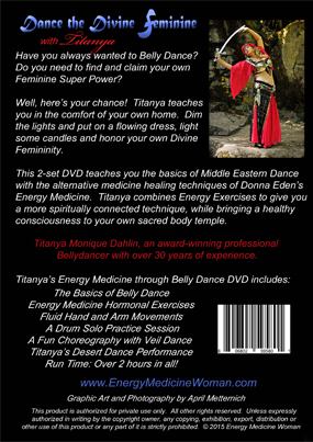 2 DVD Set - Energy Medicine for Women through Belly Dance | Energy